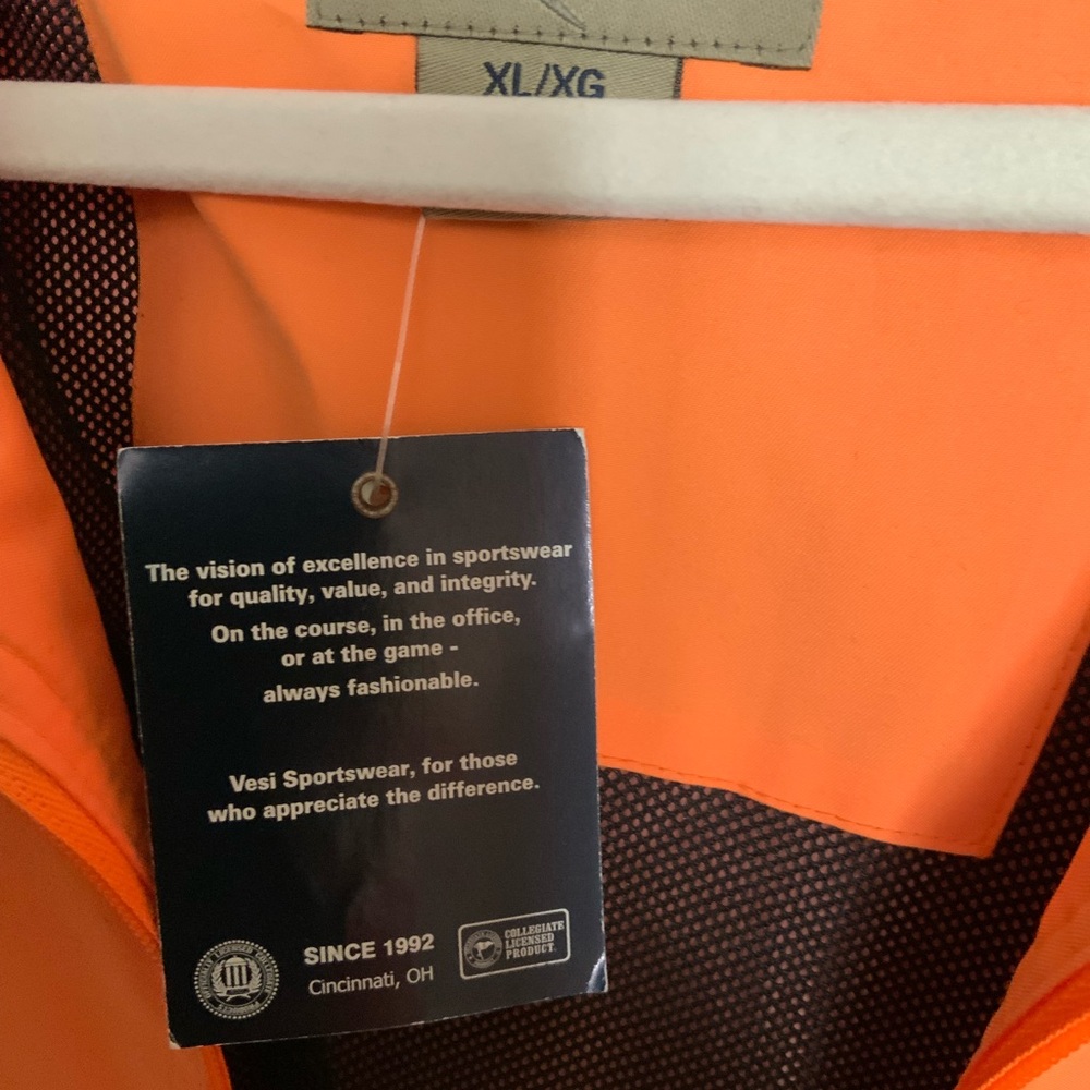 Men's Orange Lightweight Jacket